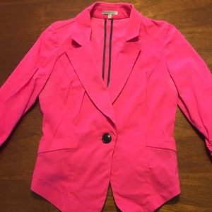 Sexy pink blazer!